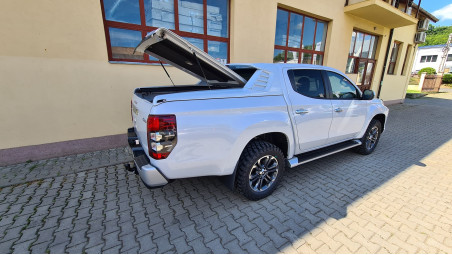 Montare inchidere de bena tip capac, deflector capota troliu-suport troliu Mitsubishi L200