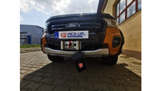 Overfenders, winch, winch-plate, hood guard, window visors installed on Ranger 2020 2