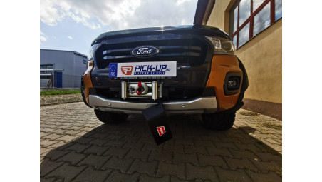 Montare aparatori aripi, troliu-suport troliu, deflector capota si geam pe Ford Ranger 2020