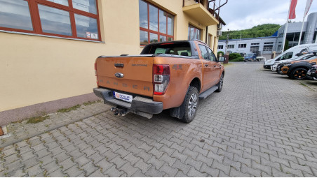 Winch, winch plate installed on Ford Ranger Wildtrak 2017