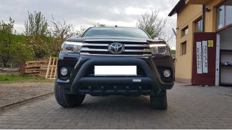 BULLBAR EXCL SCHWARZ TOYOTA HILUX 2015+