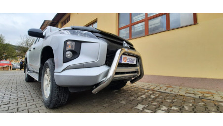 Montare rulou de bena, bullbar und deflector capota pe Mitsubishi L200 2020