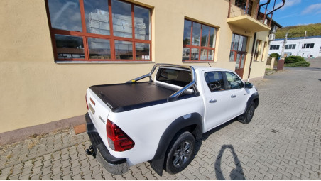 Montare rulou de bena si deflector capota pe Toyota Hilux 2019