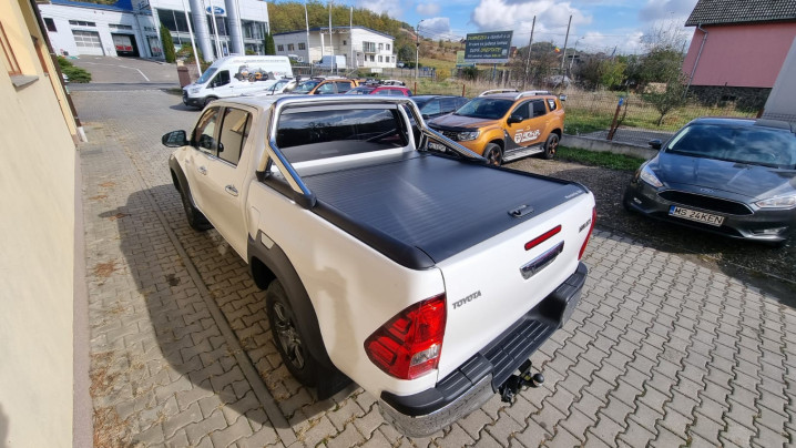 Montare rulou de bena und deflector capota pe Toyota Hilux 2019