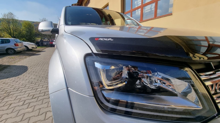 Montare rulou de bena, deflector capota und bullbar pe Volkswagen Amarok 2014