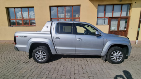 Montare rulou de bena, deflector capota und bullbar pe Volkswagen Amarok 2014