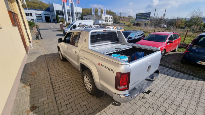 Montare rulou de bena, deflector capota si bullbar pe Volkswagen Amarok 2014