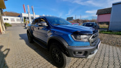 Montare deflector capota, deflector geam und carlig de remorcare pe Ford Ranger Raptor 2019 2