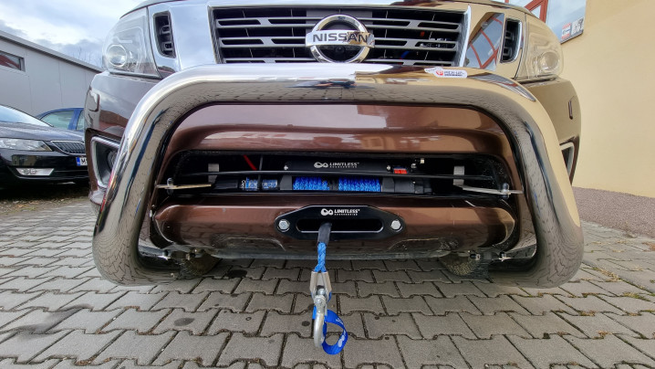 Montare rollbar, troliu, bullbar, prag lateral pe Nissan Navara NP300 2019