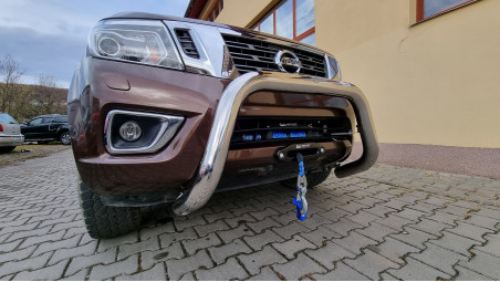 Montare rollbar, troliu, bullbar, prag lateral pe Nissan Navara NP300 2019