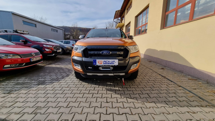 Montare hardtop, troliu, suport troliu pe Ford Ranger Wildtrak 2017