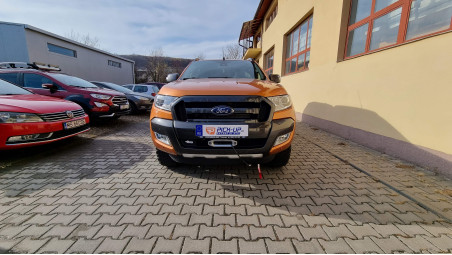 Ford Ranger Wildtrak 2017 keménytetős tartó, csörlő, csörlőtartó