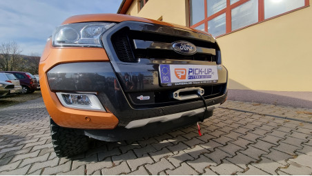 Canopy, winch, winch mount installed on Ford Ranger Wildtrak 2017