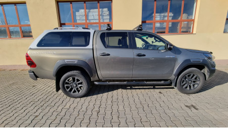 Montare hardtop, deflector capota, prag lateral, Querträger pe Toyota Hilux 2020