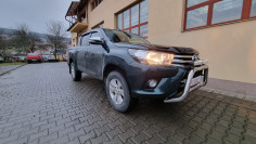 Montare rulou de bena, capitonaj bena, bullbar, deflectoare, reflectoare pe Toyota Hilux 2017