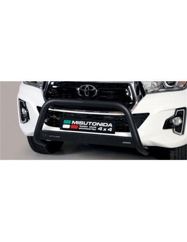 BULLBAR MED NEGRU 490 TOYOTA HILUX 2020+