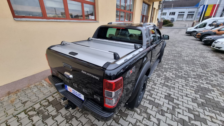 Montare rulou de bena, rollbar, bare transversale, deflectoare pe Ford Ranger 2018