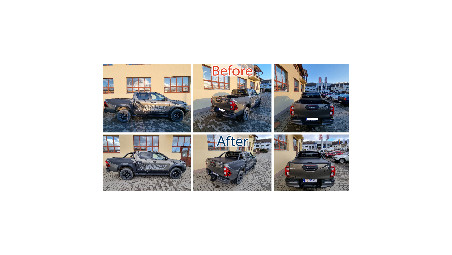 Montare rulou de bena, rollbar, deflector geam & capota pe Toyota Hilux 2022