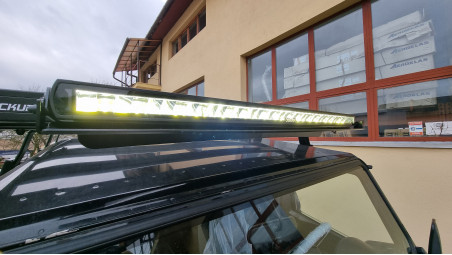 Montare Roof-Rack und Led Bar pe Landrover Defender