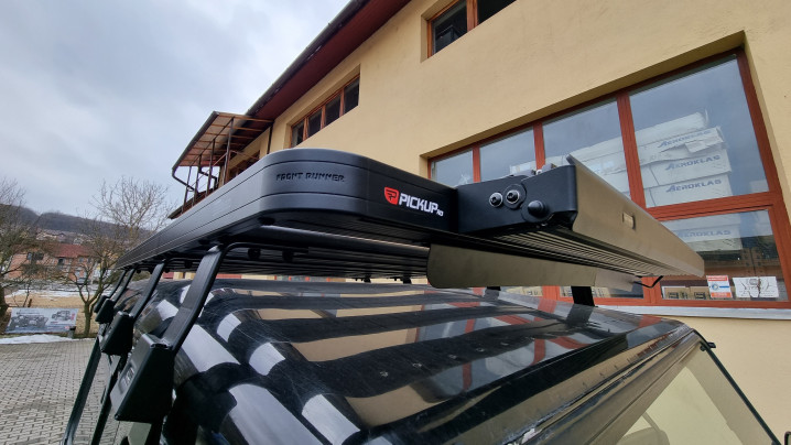 Montare Roof-Rack und Led Bar pe Landrover Defender