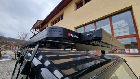 Montare Roof-Rack und Led Bar pe Landrover Defender