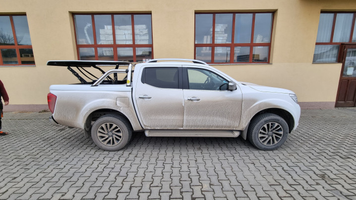 Montare inchidere de bena tip capac und capitonaj de bena pe Nissan Navara NP300 2019