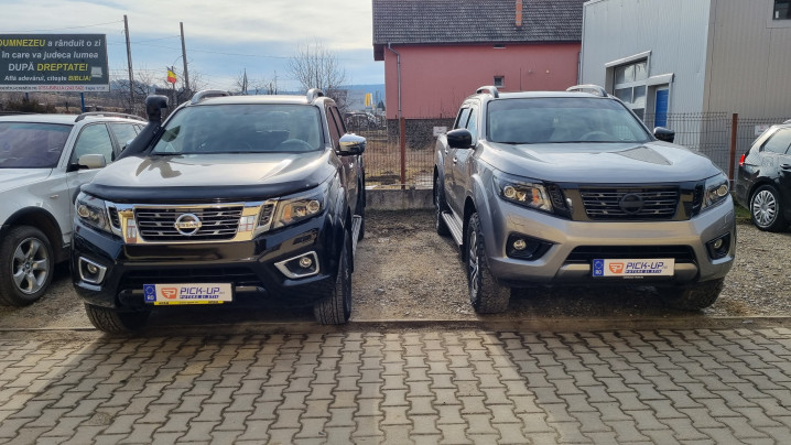 Bed liner, snorkel, hood guard, skid plates installed on Nissan Navara Np300
