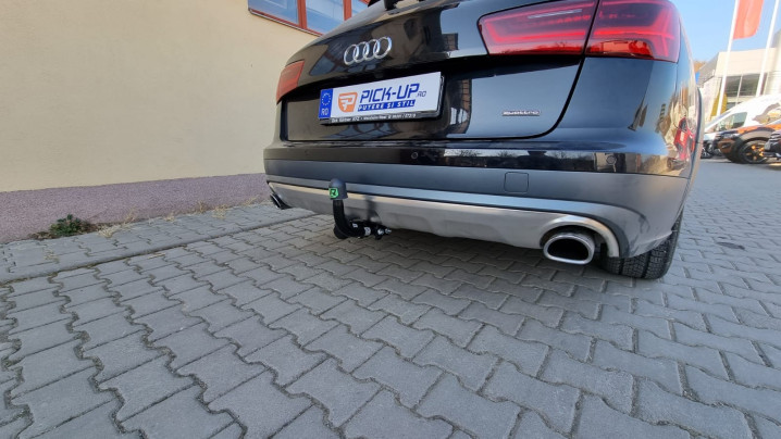 Montare carlig de remorcare pe Audi A6 Allroad C7