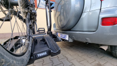 Montare carlig de remorcare si suport bicicleta pe Toyota Rav4