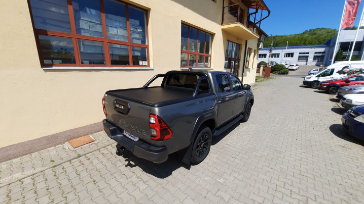 Montare rulou de bena und rollbar pe Toyota Hilux 2020