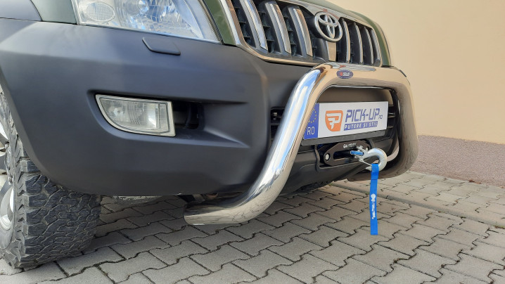 Montare snorkel, bullbar, troliu-suport troliu, smitturi pe Toyota LC120