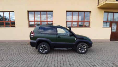 Montare snorkel, bullbar, troliu-suport troliu, scuturi pe Toyota LC120