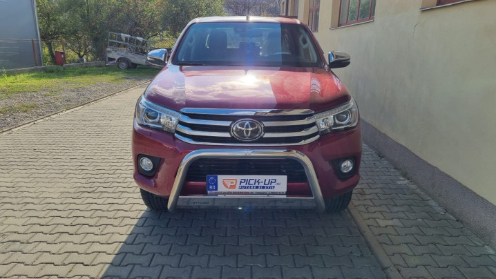 Monare rulou bena, rollbar, Laderaumauskleidung deflector geam und bullbar pe Toyota Hilux 2017