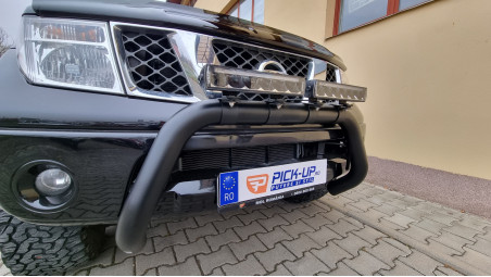 Montare inchidere bena tip capac, bullbar, reflectoare pe Nissan Navada D40