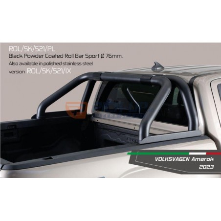 ROLLBAR BLACK SK 521 VOLKSWAGEN AMAROK 2023+