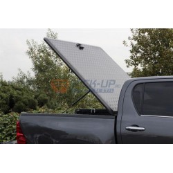 TONNEAU COVER  ALUMINIUM BLACK  EGR TOYOTA HILUX 2016+