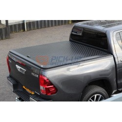 TONNEAU COVER  ALUMINIUM BLACK  EGR TOYOTA HILUX 2016+