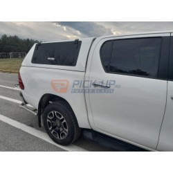 HARDTOP CU GEAMURI LATERALE LIFT UP VOPSIT ROX TOY HILUX 2016+