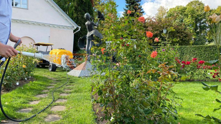 Sistem rezervor apa irigatii cu remorca FOR IRST