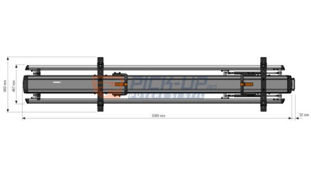 Suport scara culisant HARRIER 2000 GEN G2HRTYPE3
