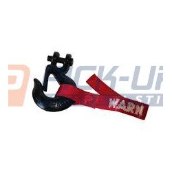 WINCH CABLE HOOK WARN 89541 BLACK