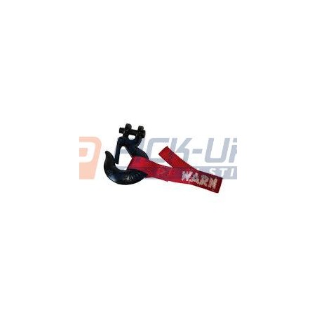 WINCH CABLE HOOK WARN 89541 BLACK