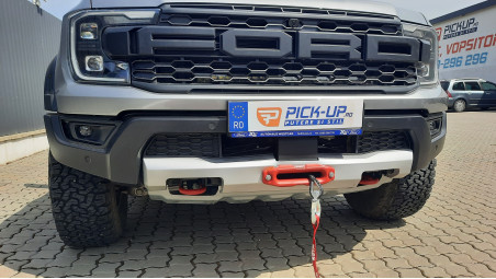 Montare troliu, suport troliu, scut, reflectoare pe Ford Ranger Raptor 2023