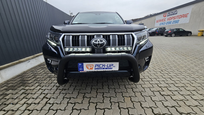 Montare bullbar und reflectoare pe Toyota L15 (150) Land Cruiser 2023
