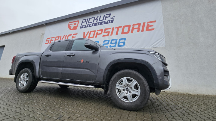 Montare capitonaj bena, rulou bena si prag lateral pe Volkswagen Amarok 2023