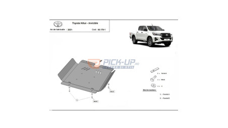 Schutzplatte Toyota Hilux 2024 SCP SCHUTZPLATTECV