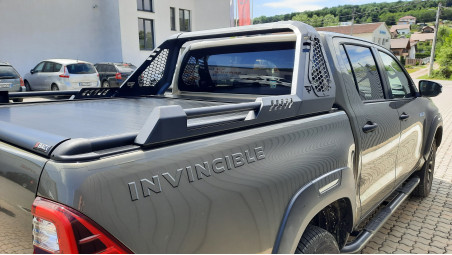Montare rulou de bena und rollbar pe Toyota Hilux 2023