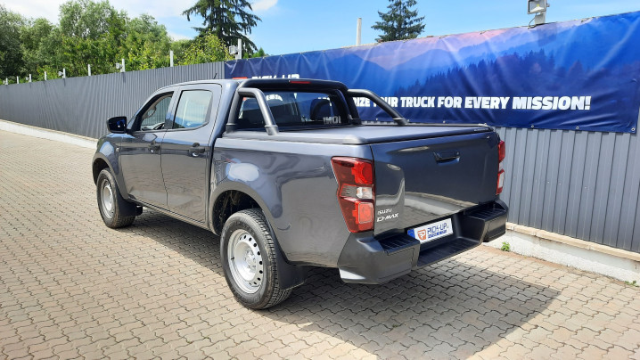 Montare rulou de bena si rollbar pe Isuzu D-Max 2023