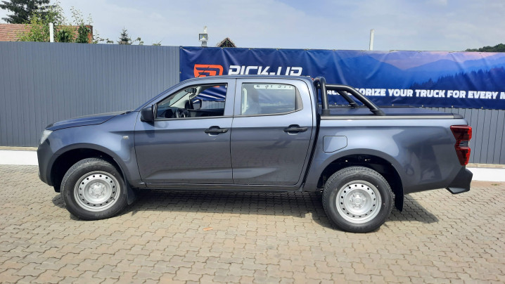 Montare rulou de bena und rollbar pe Isuzu D-Max 2023