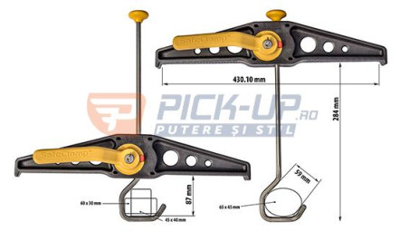 Safe Clamp RHP RAS21 létrarögzítő támasz